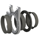DUCTING FLANGE FOR 16MM TUBES
